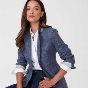 Untuckit Brynn Plaid Blazer Size 4